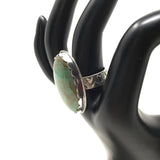 Kingman Turquoise Ring, size 8