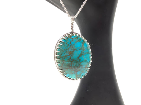 Kingman Turquoise Pendant