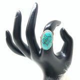 Chinese Turquoise Ring, size 6