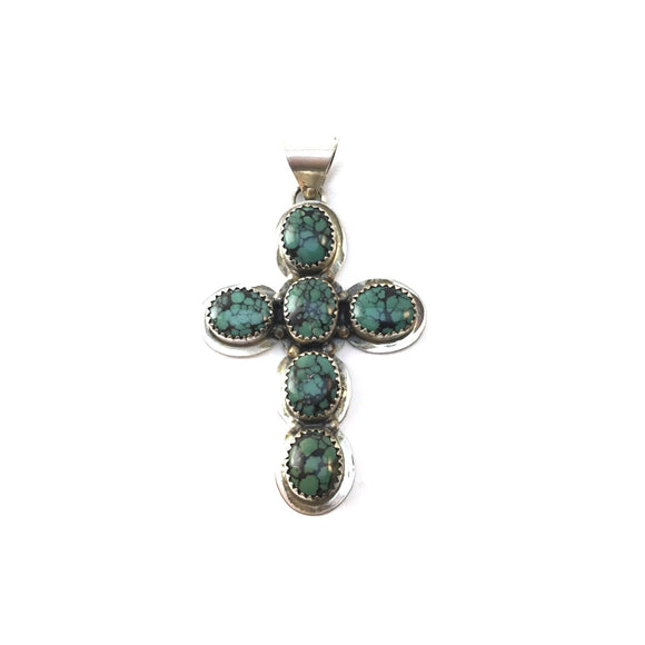 Turquoise Cross Pendant