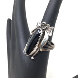 Black Onyx Ring, size 7
