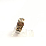 Hopi Carved Story Ring, size 7