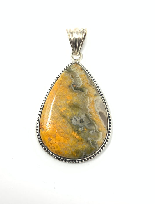 Bumblebee Jasper Pendant