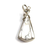 Howlite Wire Wrapped Pendant