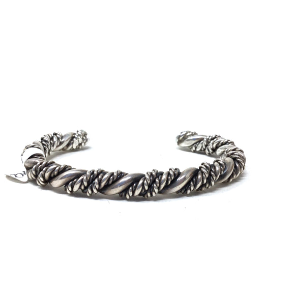 Textured Twist Cuff Bracelet