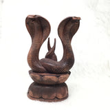 Carved Double Cobras