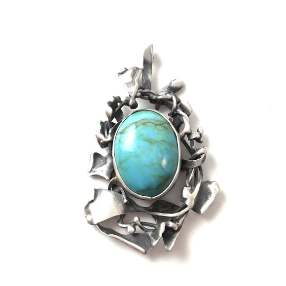 Kingman Turquoise Pendant