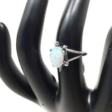 Opal Turtle Ring, sizes 6-8