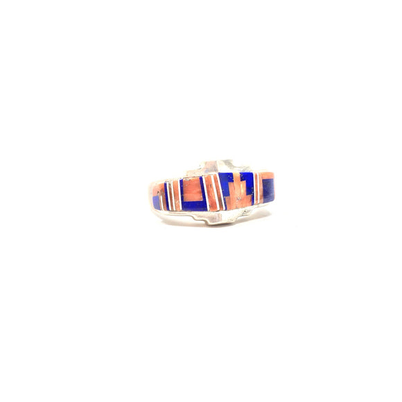 Southwestern Inlaid Ring, size 11