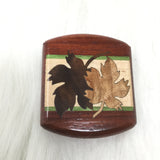 Inlaid Maple Leaf Slider Box