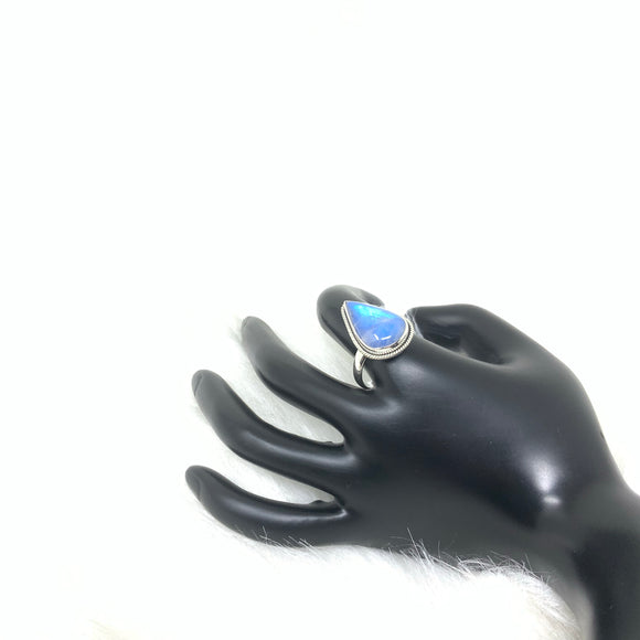 Blue Moonstone Ring, size 10