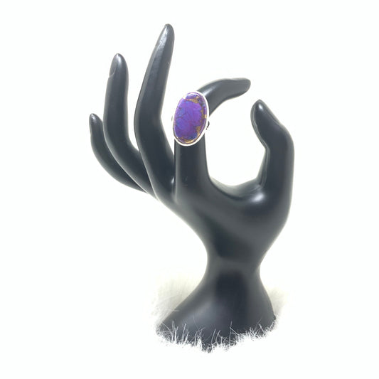 Purple Mojave Turquoise Ring, size 5