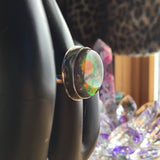 Ammolite Ring, size 6