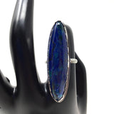 Azurite Malachite Ring, size 7