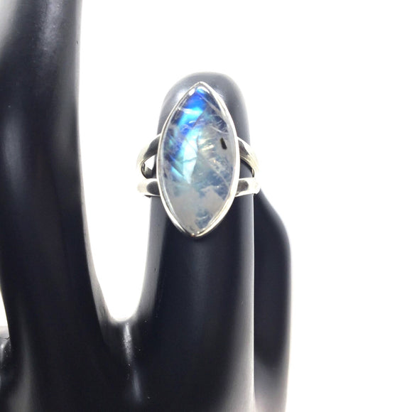 Small Moonstone Ring, size 5