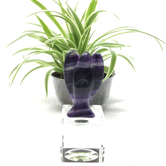 Medium Fluorite Angel (Purple only)