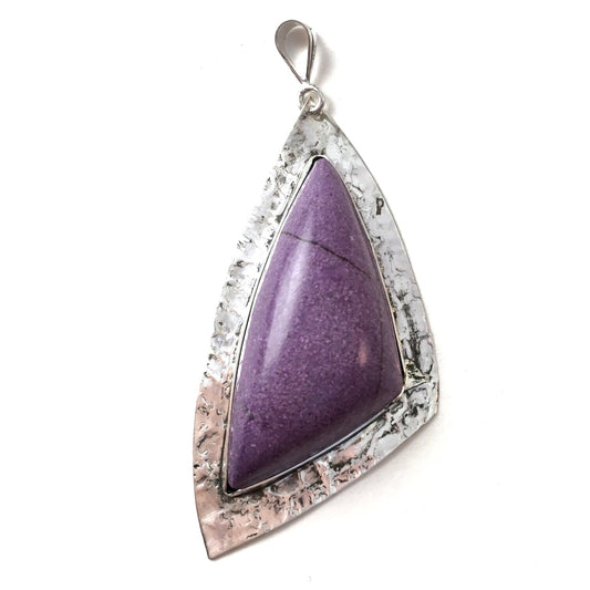 Purple Stichtite Pendant