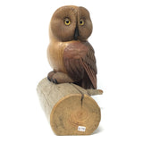 Life sized Owl Carving