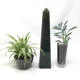 Large Green Agate Tower