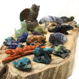 Coral Squirrel Carving