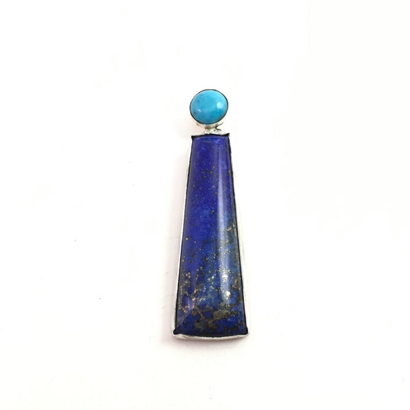Lapis and Turquoise Pendant