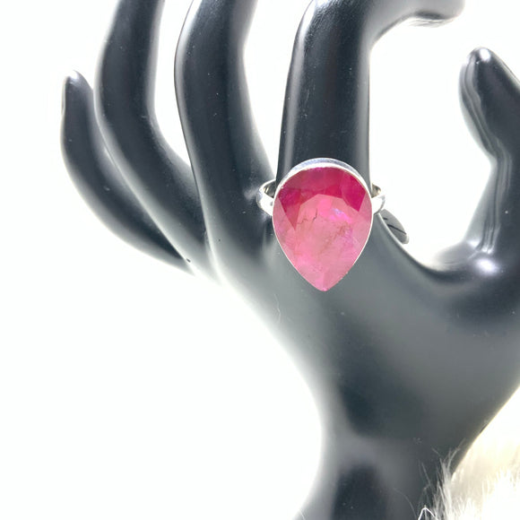 Natural Ruby Ring, size 11