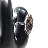 Rattlesnake Coral Ring, size 7