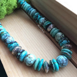 Large Vintage Turquoise Necklace