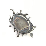 Labradorite Brutalist Pendant