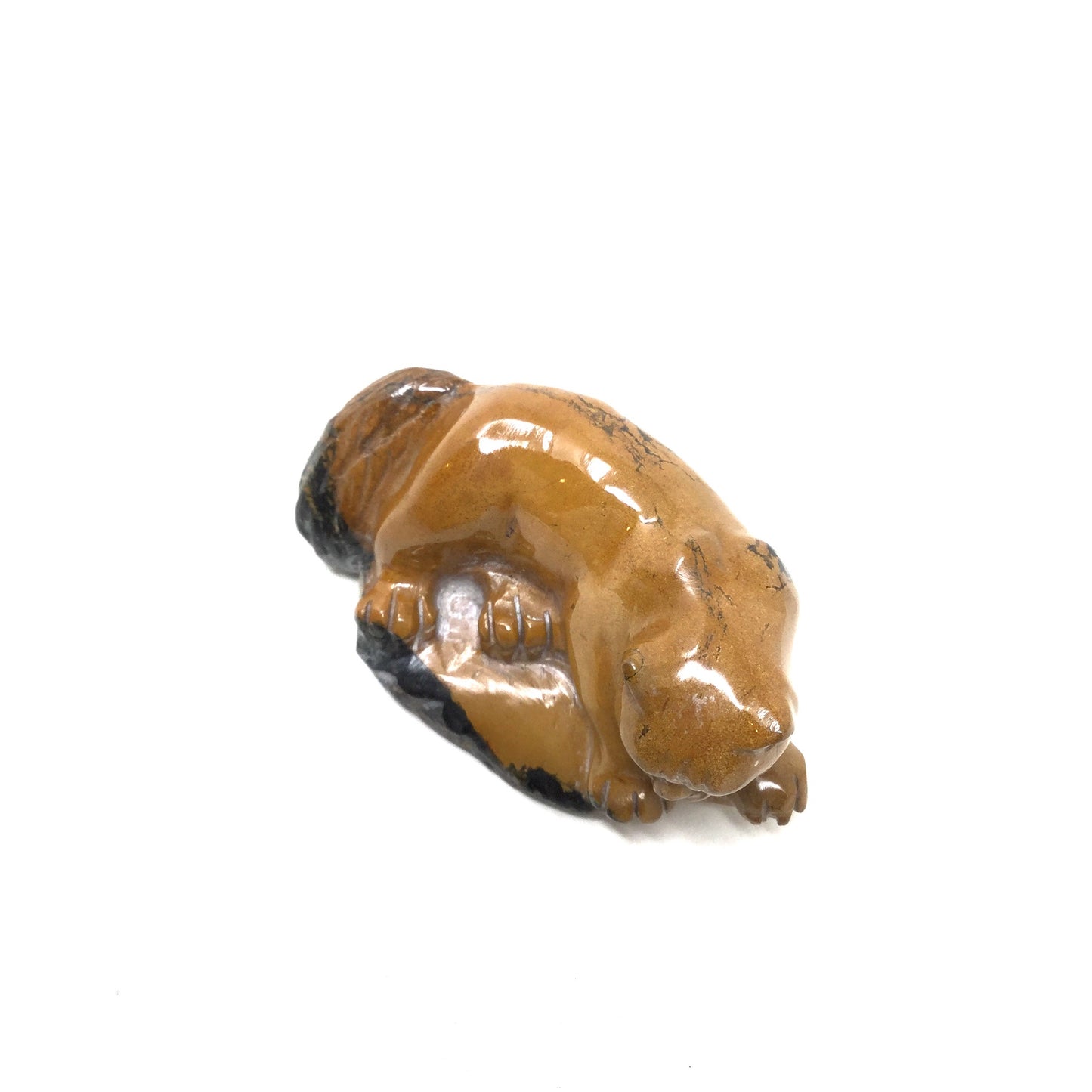 Carved Jasper Cat