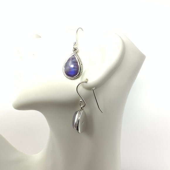 Purple Moonstone Earrings