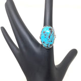 Royston Turquoise Ring, size 7