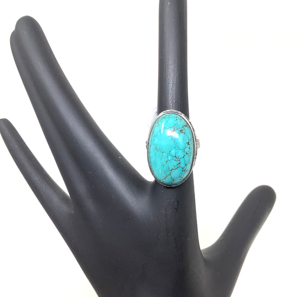 Royston Turquoise Ring, size 6