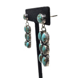 Multistone Turquoise Post Earrings