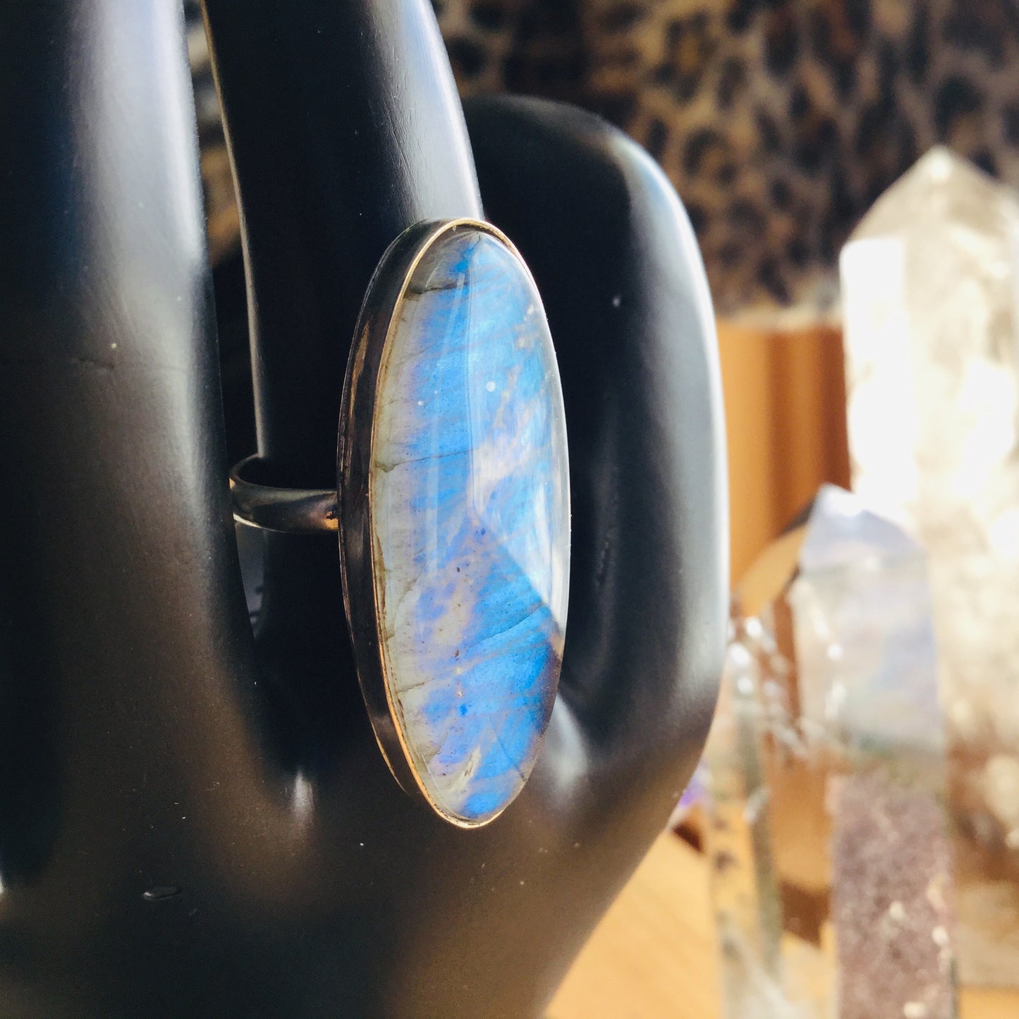 Labradorite Ring, size 7