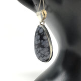 Snowflake Obsidian Pendant