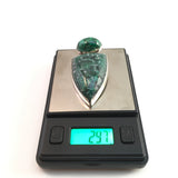 Fern Malachite Pendant