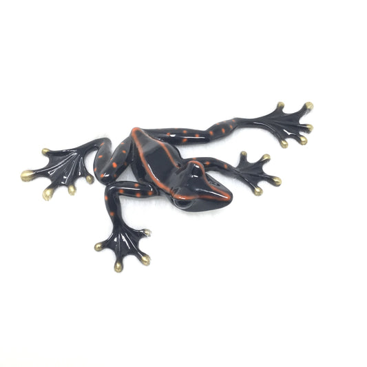 Barry Stein Bronze Cast Frog