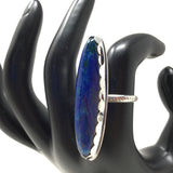 Azurite Malachite Ring, size 7