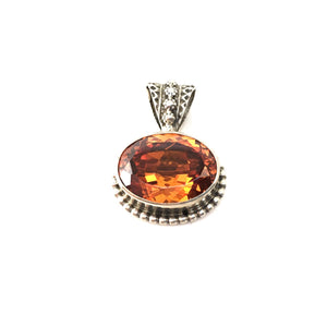 Citrine Slide Pendant