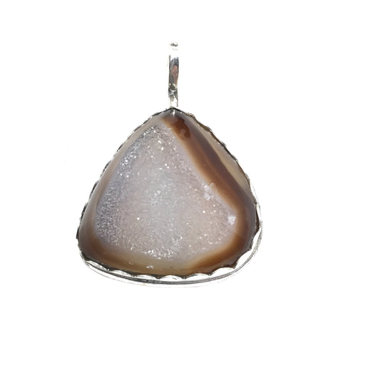 Druzy Quartz Pendant