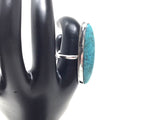 Chinese Turquoise Ring, size 8