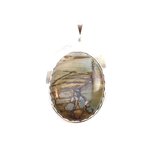 Owyhee Picture Jasper Pendant