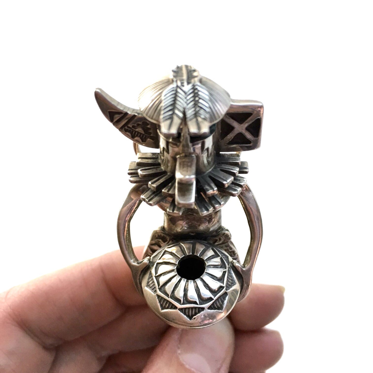 Rare OOAK Hopi Signed Kachina Pendant/Pin