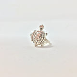 Turtle Poison Ring, size 10
