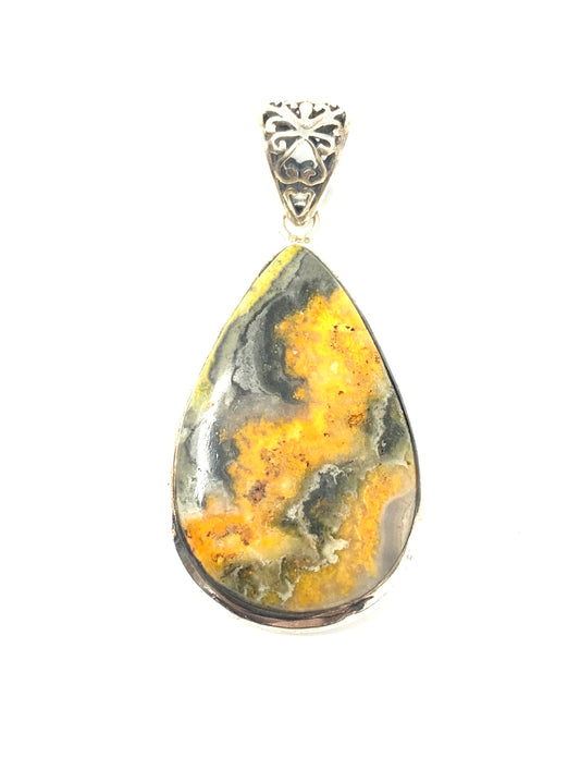 Bumblebee Jasper Pendant
