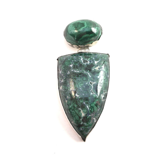 Fern Malachite Pendant