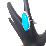 Sleeping Beauty Turquoise Ring, size 10