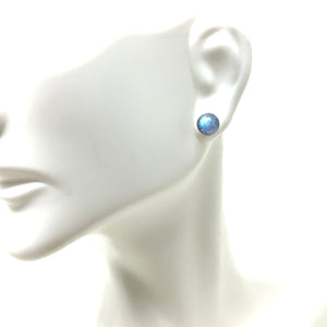 Labradorite Post Earrings