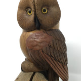Life sized Owl Carving